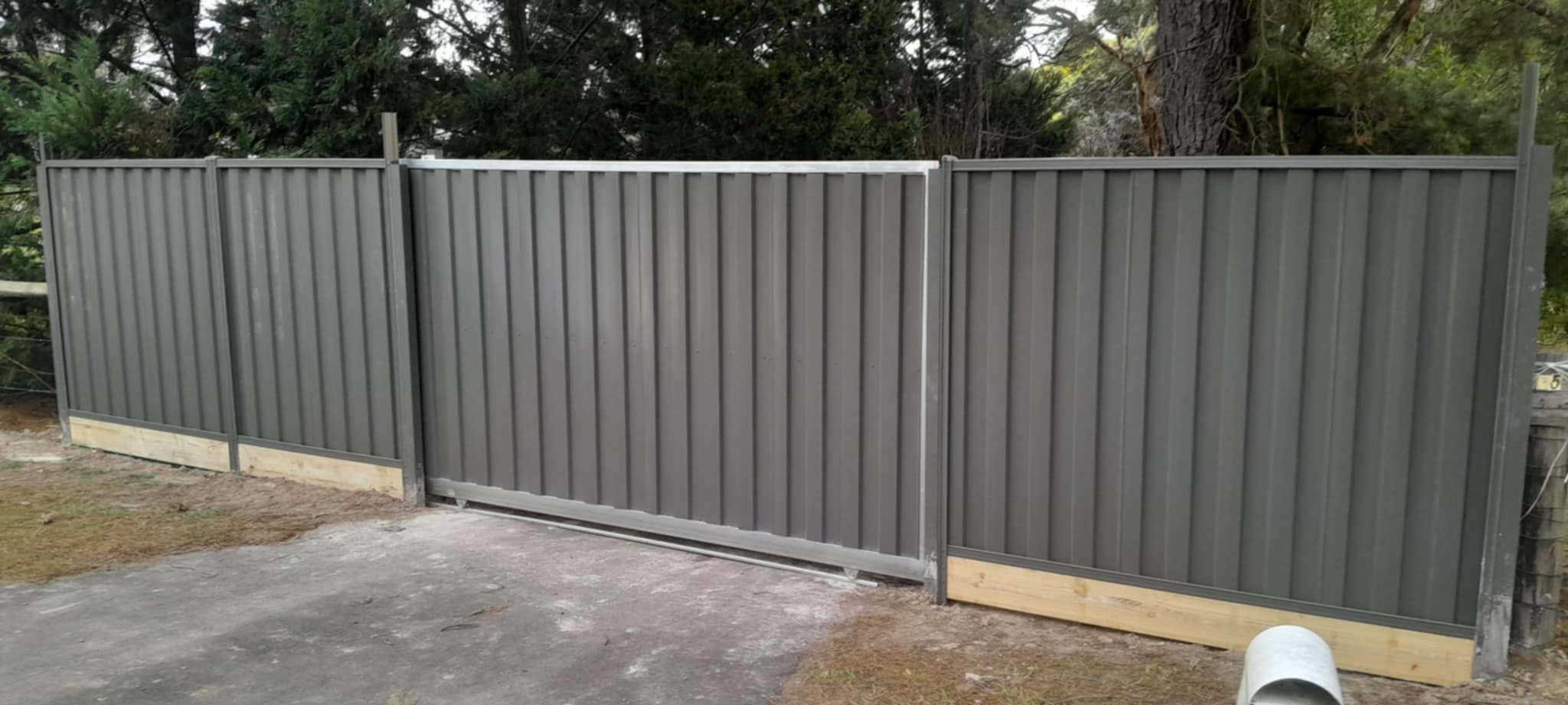 Colorbond Fencing project 5