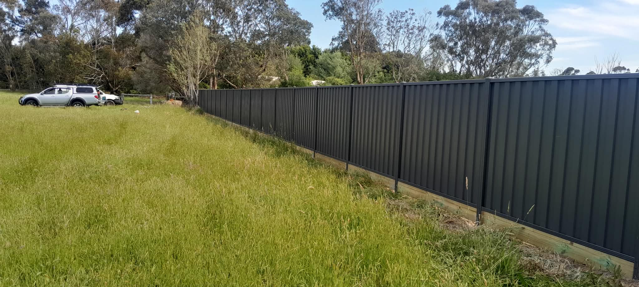 Colorbond Fencing project 8